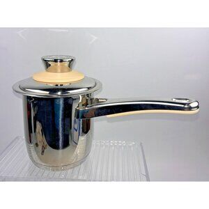 Zepter Masterpiece Stainless 18/10 Thermo Control Sauce Pot C0405 Chocolate